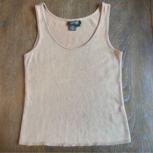 Ralph Lauren Soft Neutral Camel Women's Tank Top